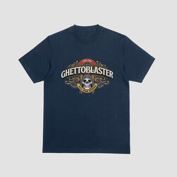 T-shirt unisex Ghettoblaster Motorbike navy