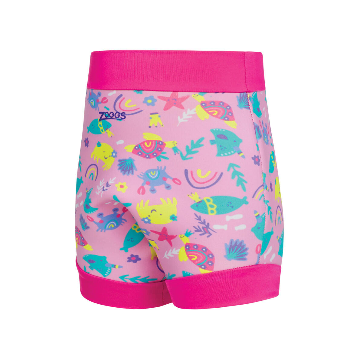 Zoggs - Bas De Maillot Couche Lavable Swimsure Nappy, 12 À 18 Mois, Rose - Ceinture De Piscine - Rose - 12 Mois - Decathlon