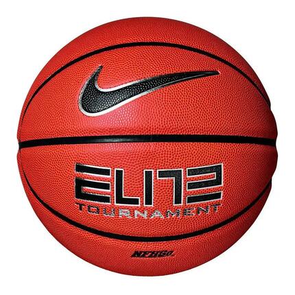 Ballon De Basket Motif/style 8 Panneaux ELITE TOURNAMENT (Orange) Taille 7