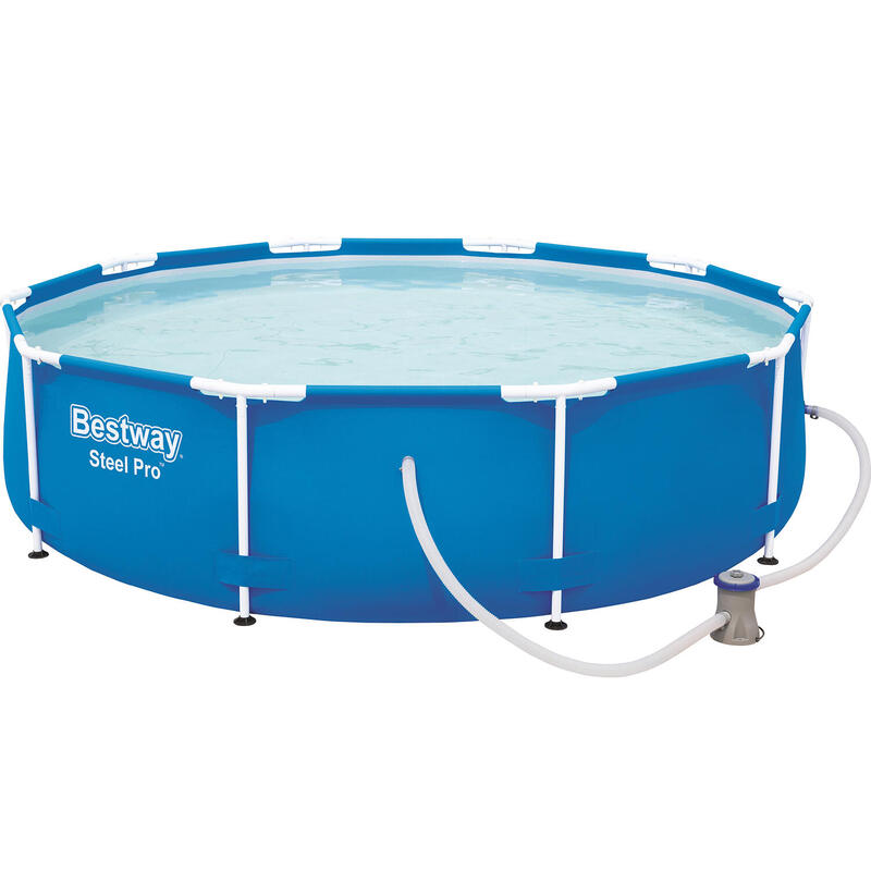 Bestway piscine Steel Pro + pompe filtre 305 cm