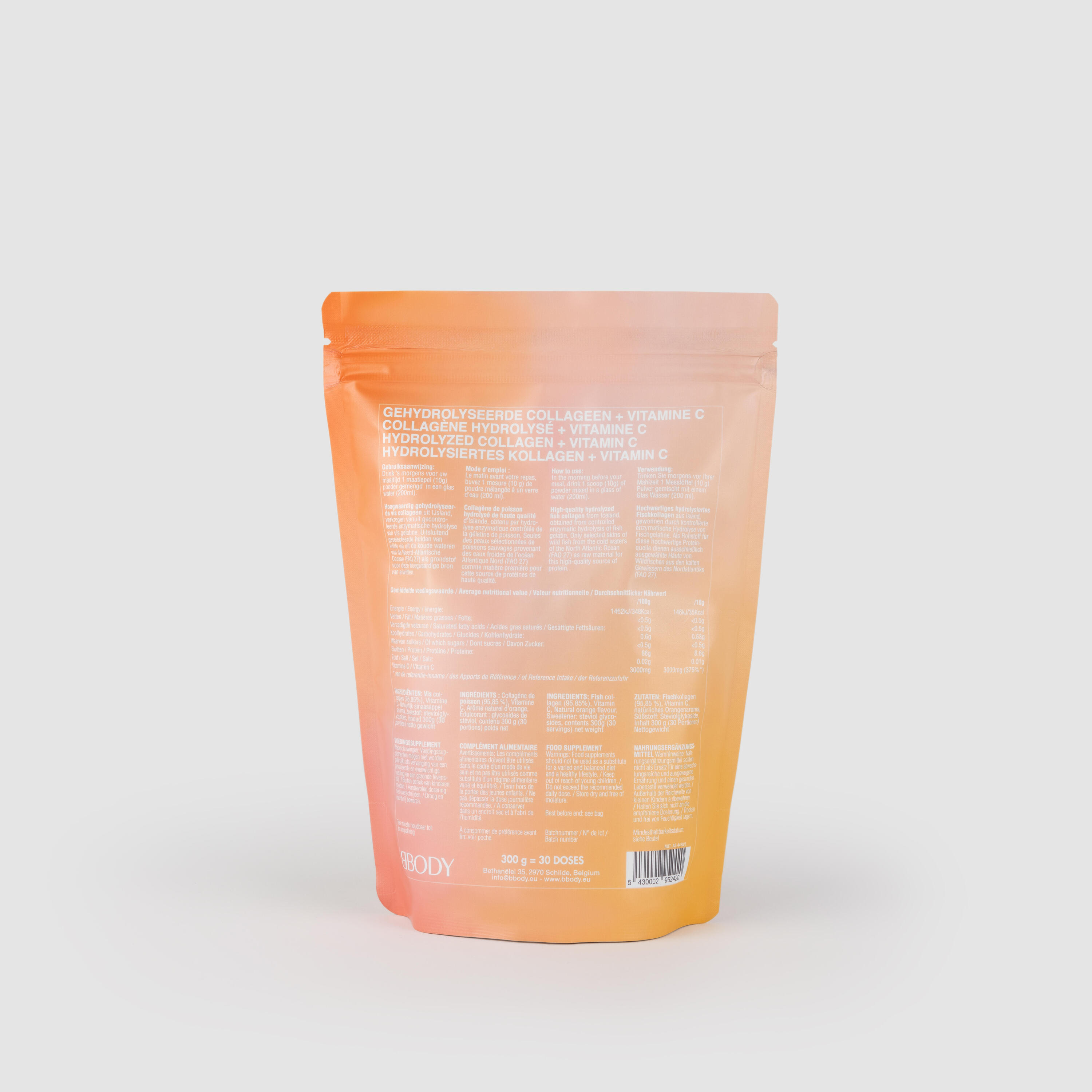 100% Collagène Hydrolysé Tripeptide et Vitamine C 3/3