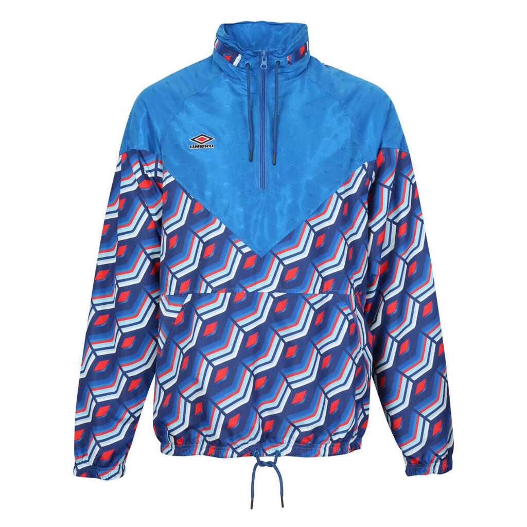 Men's Umbro Panel Windbreaker Jacket Blue