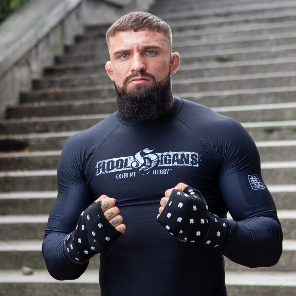 Rashguard à manches longues pour hommes MMA EXTREME HOBBY HOOLS 5/6