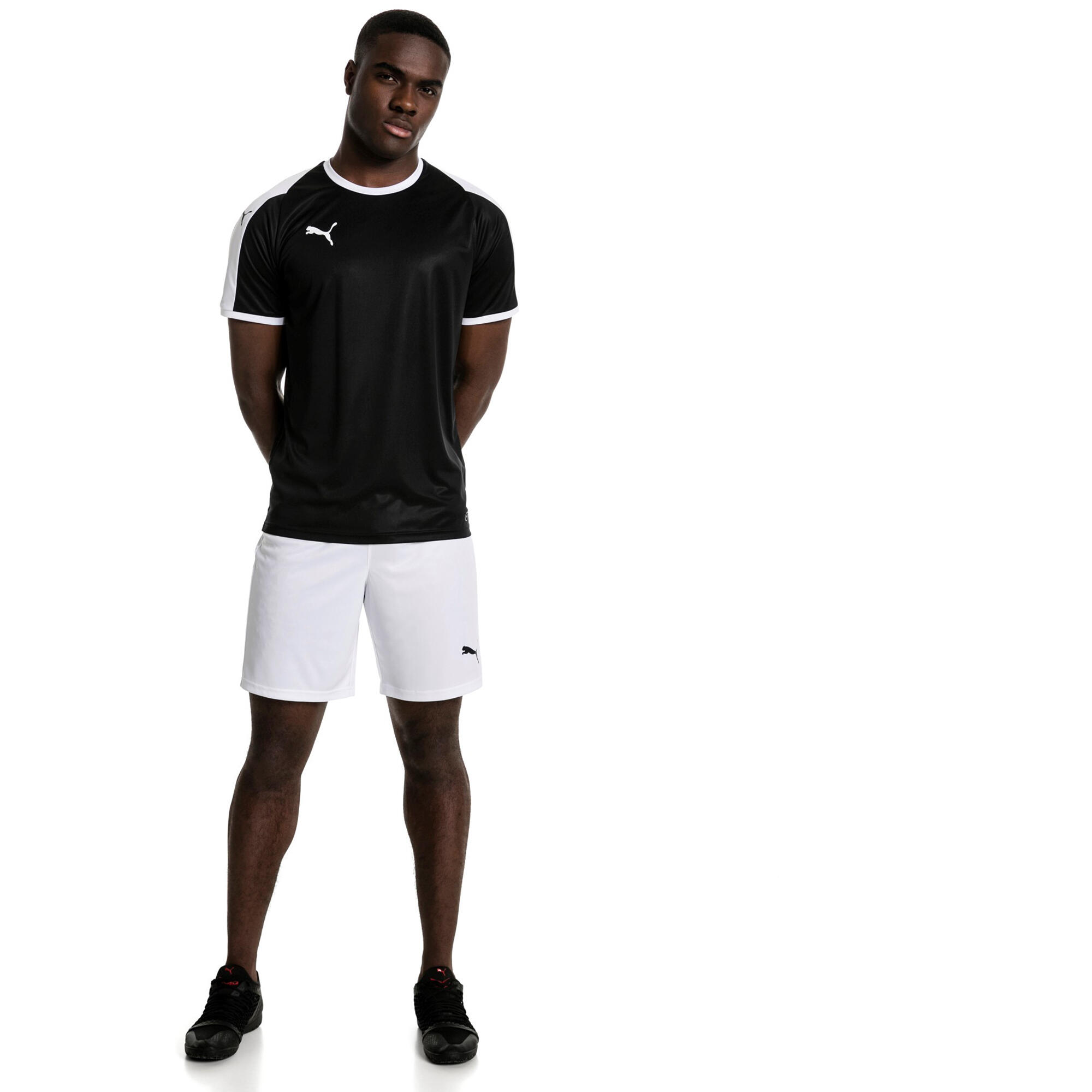 PANTALONCINO da calcio uomo puma bianco 5/5