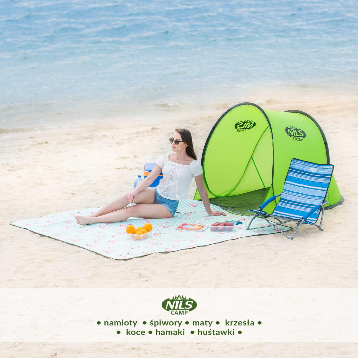 Strandtent Zelf opvouwbaar Nils Camp NC3173 7/7