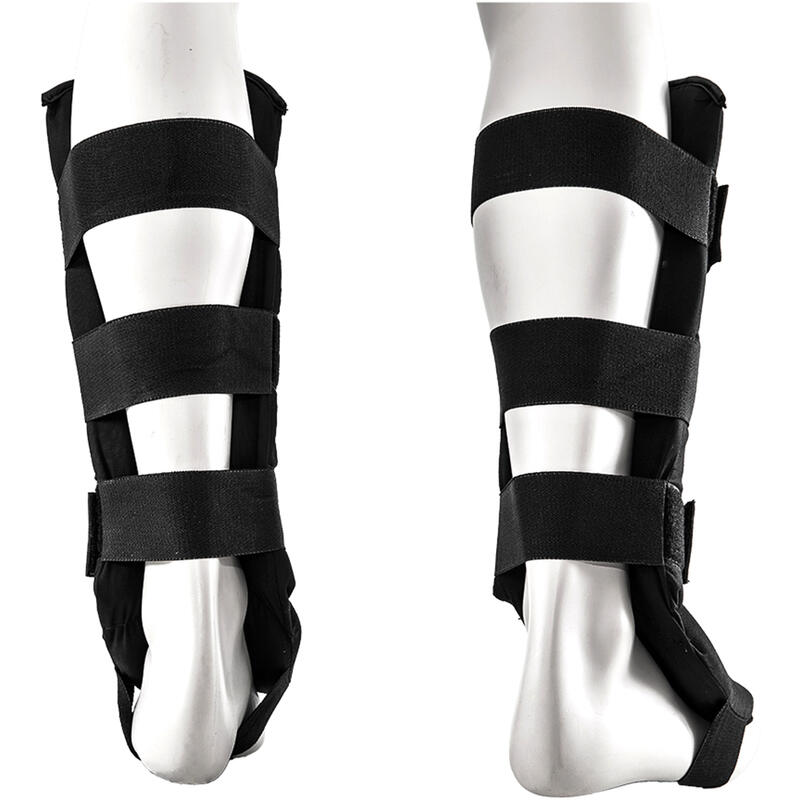 Joya protège-tibia Velcro noir XL