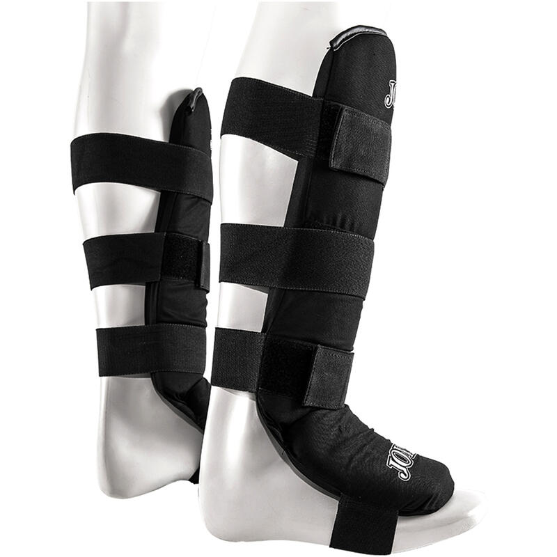 Joya protège-tibia Velcro noir XL