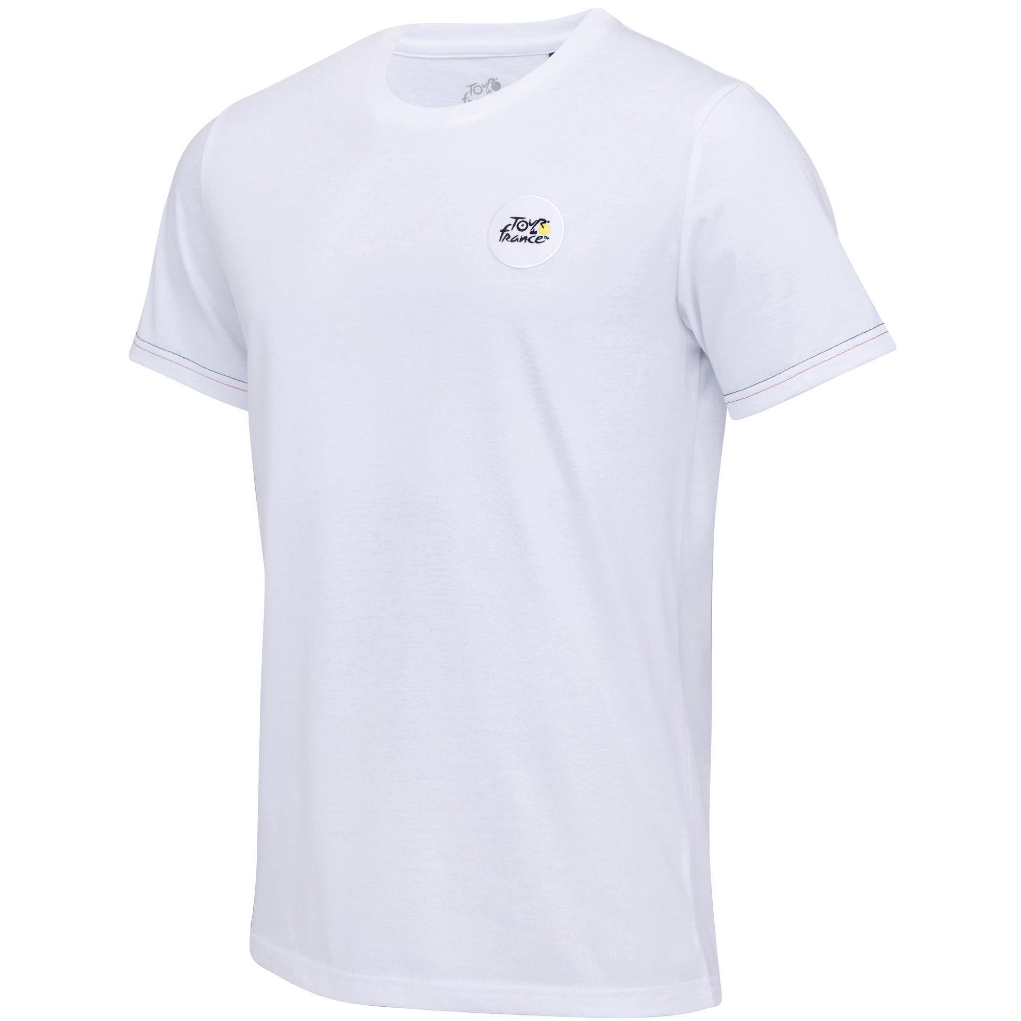 Tour De France - T-shirt Tdf - Made In France - Collection Officielle Tour De France - Cyclisme - T-shirt Manches Courtes - Blanc - 44 L - Decathlon
