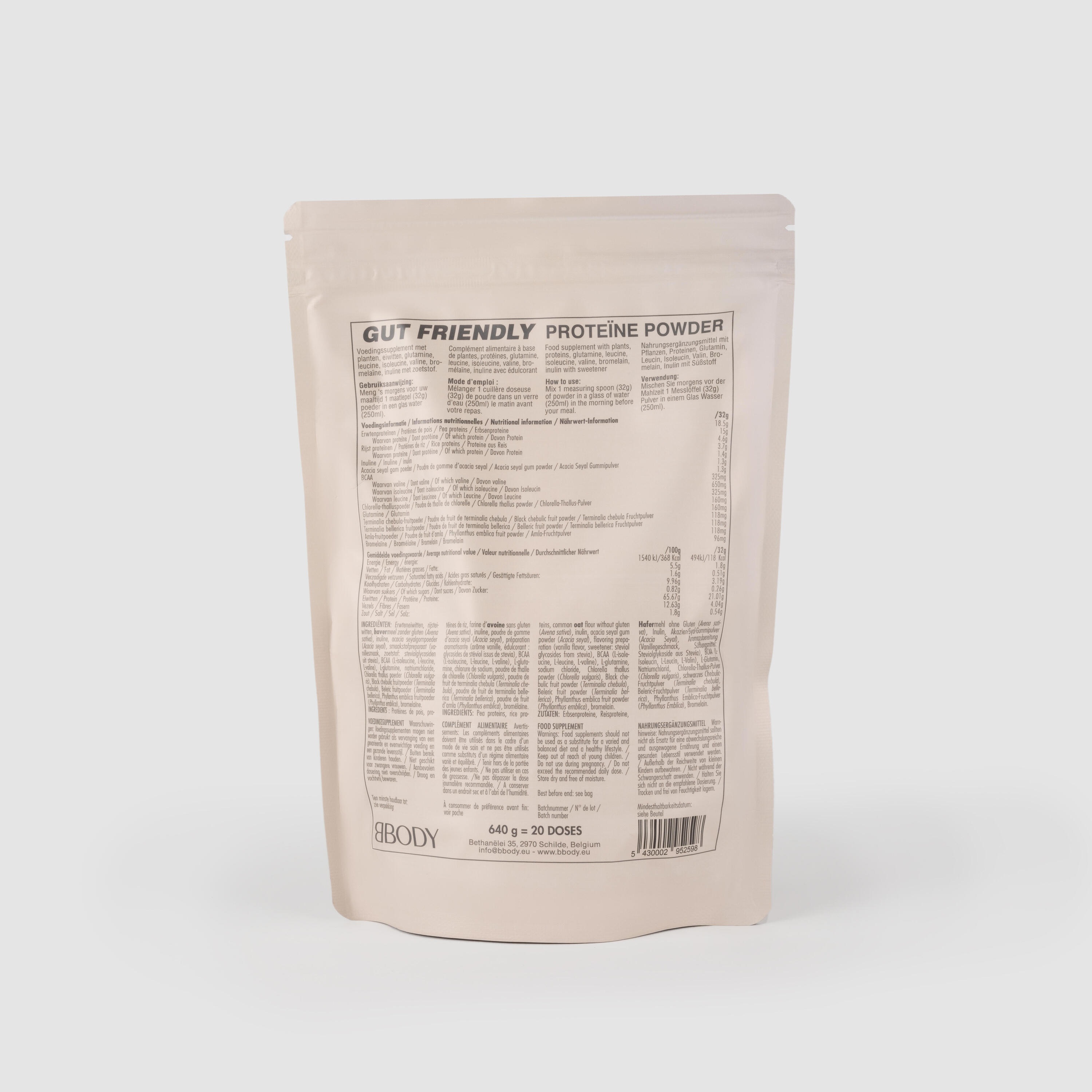 Gut Friendly Vegan Protein Shake 3/3