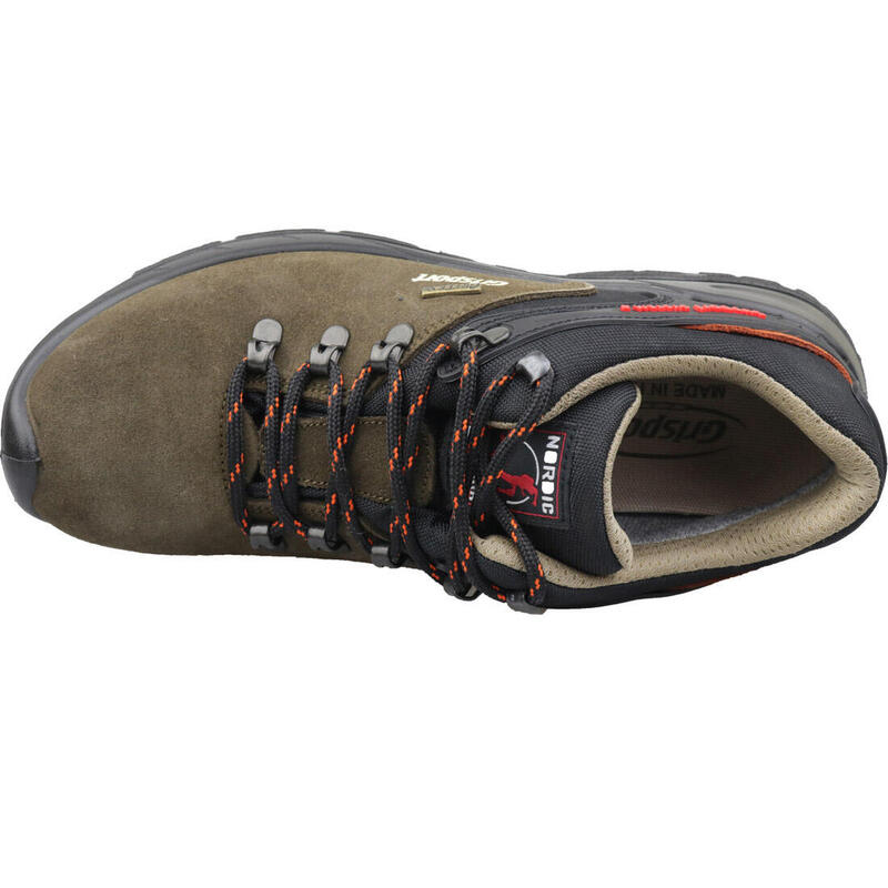 Trekkingschoenen voor heren Grisport Marrone Scamoscia