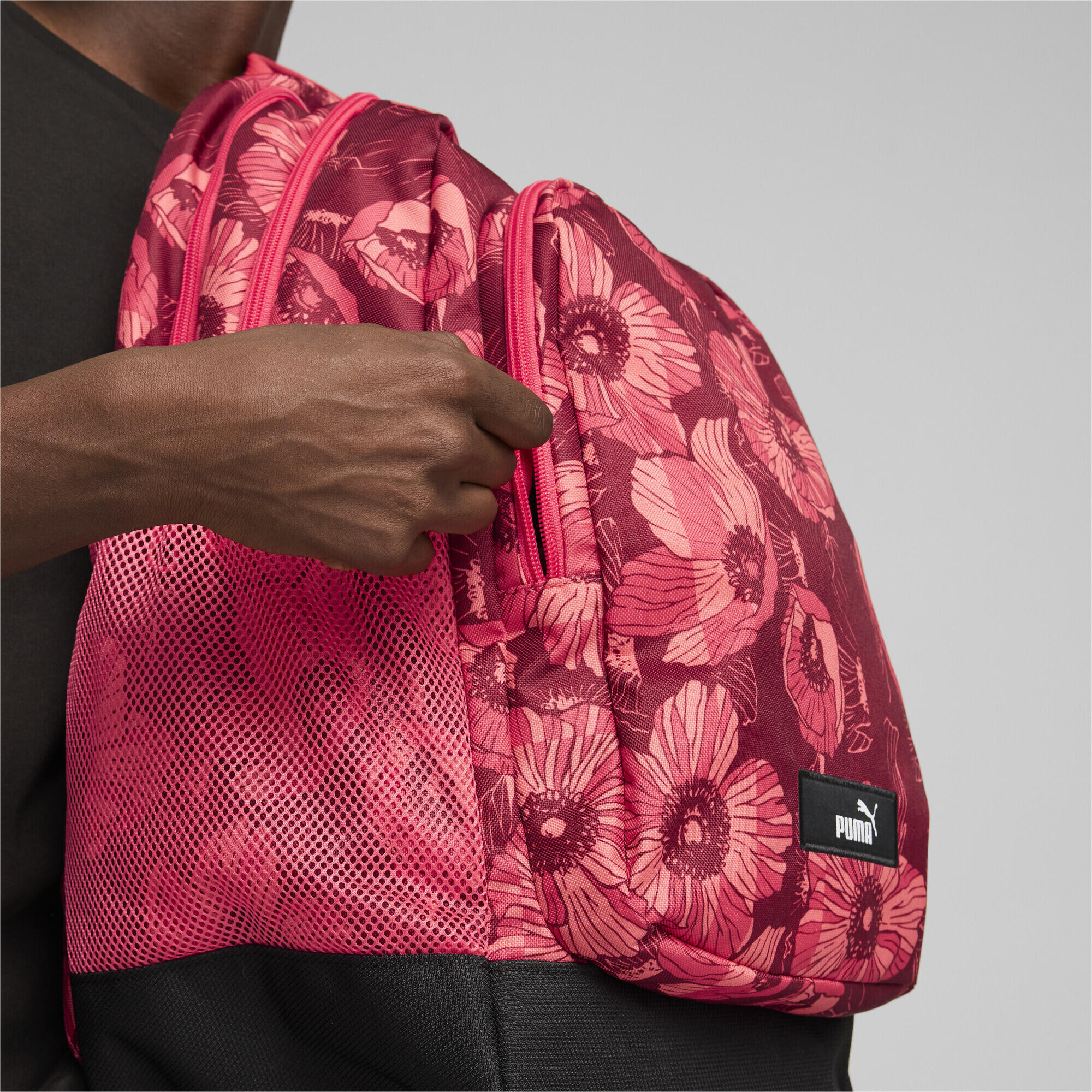 Sac à dos PUMA Academy PUMA Intense Red Floral Aop 3/8
