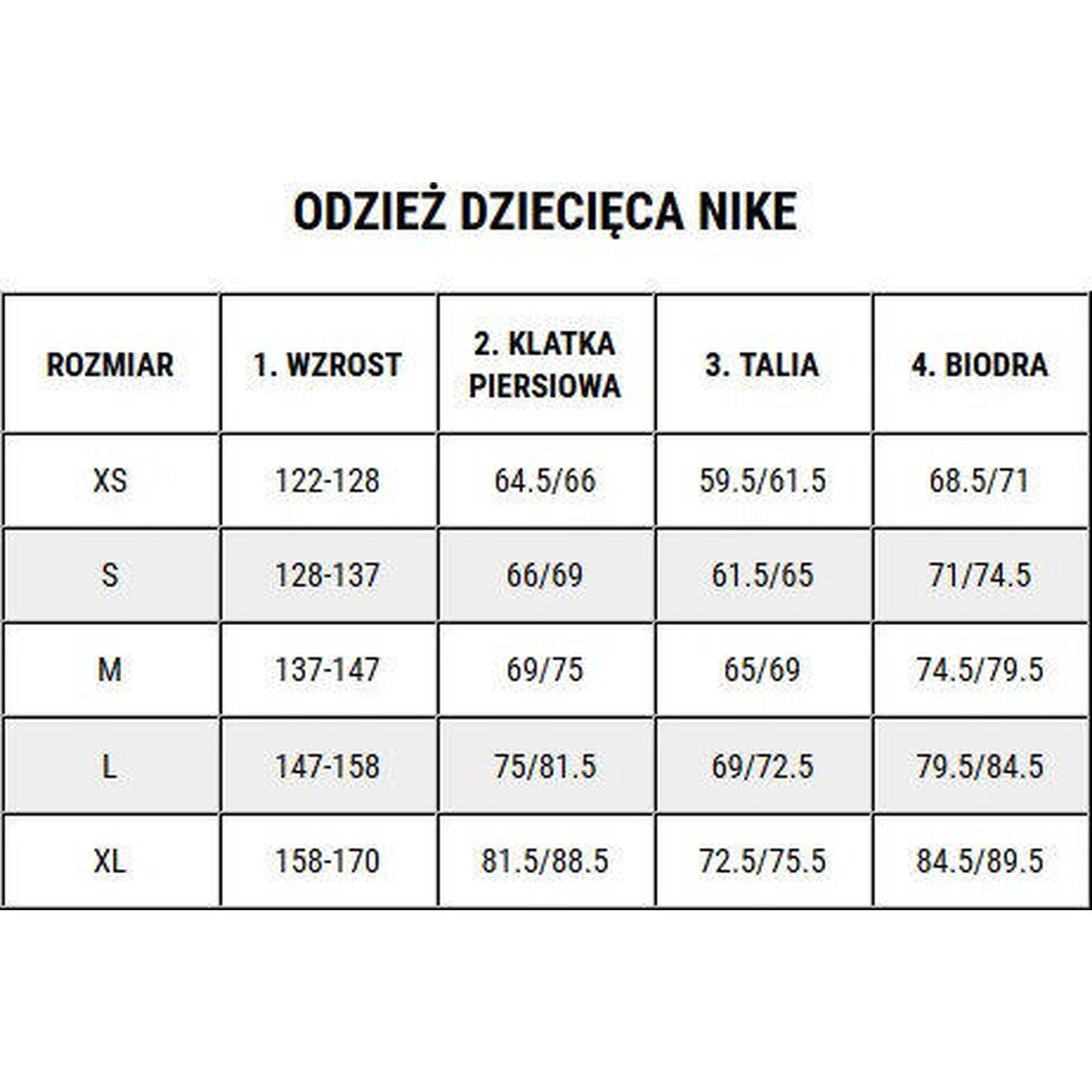 Dětský fotbalový dres s dlouhým rukávem Dri-Fit Park VII