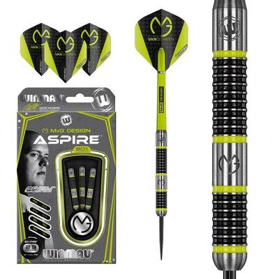 Mvg aspire steeltip dartpijlen 24 gr.
