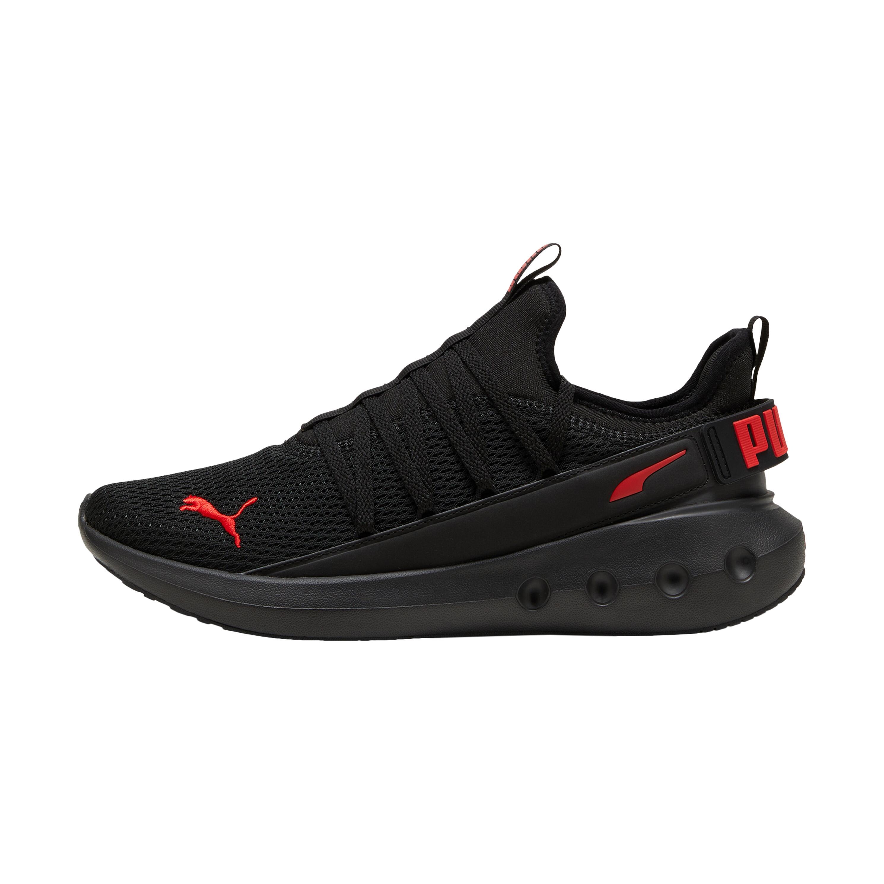 Puma - Basket Basse À Enfiler Puma Softride Carson Fresh - Homme - Chaussures D'Athlétisme - Noir|rouge - 45 - Decathlon