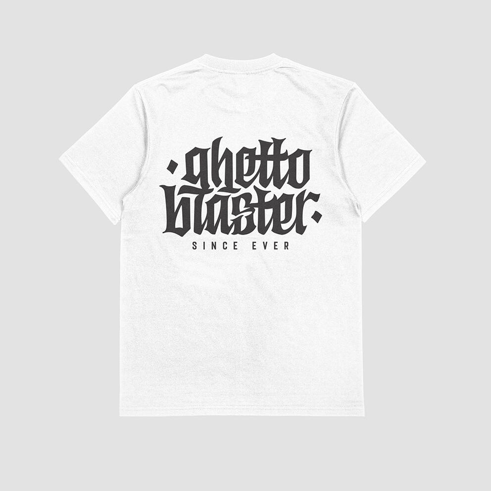 T-shirt unisex Ghettoblaster Corporate white 1/3