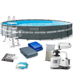 Piscine natation - Ultra XTR Frame Pools dark grey