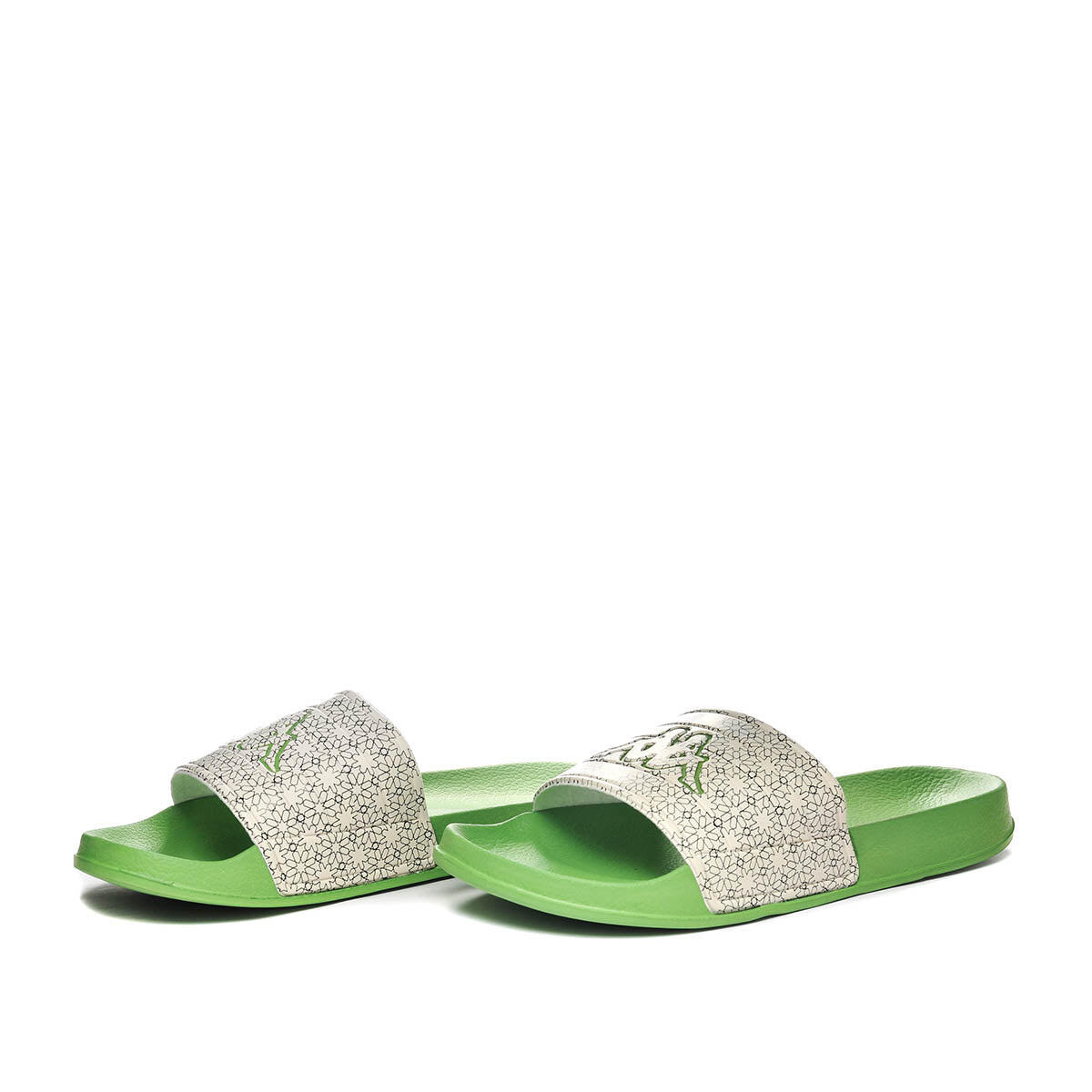 Chanclas Kappa 311H4RW Verdes y Blancas para Hombre 2/7