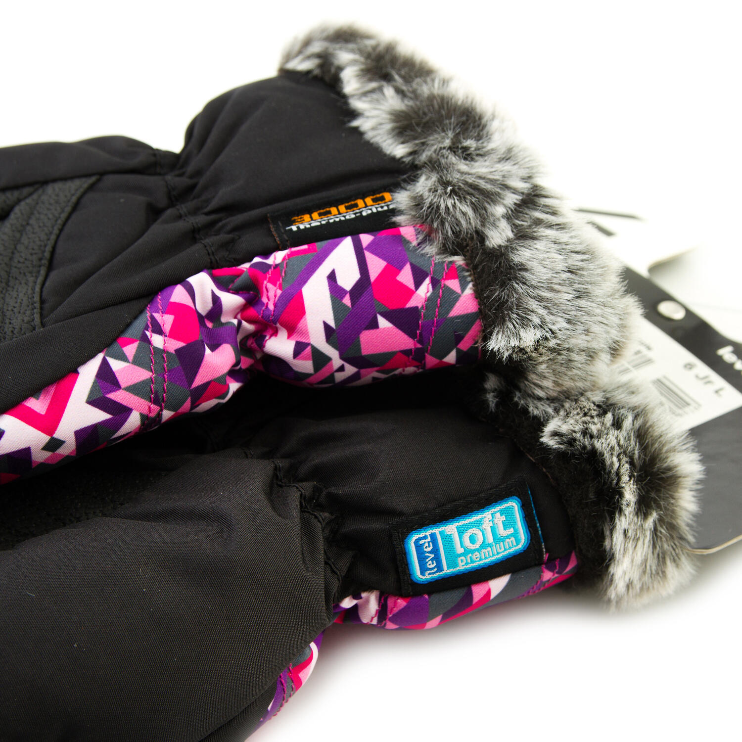 Level Jolie Teen Teen Mitt Kids Ski Gloves 4/4