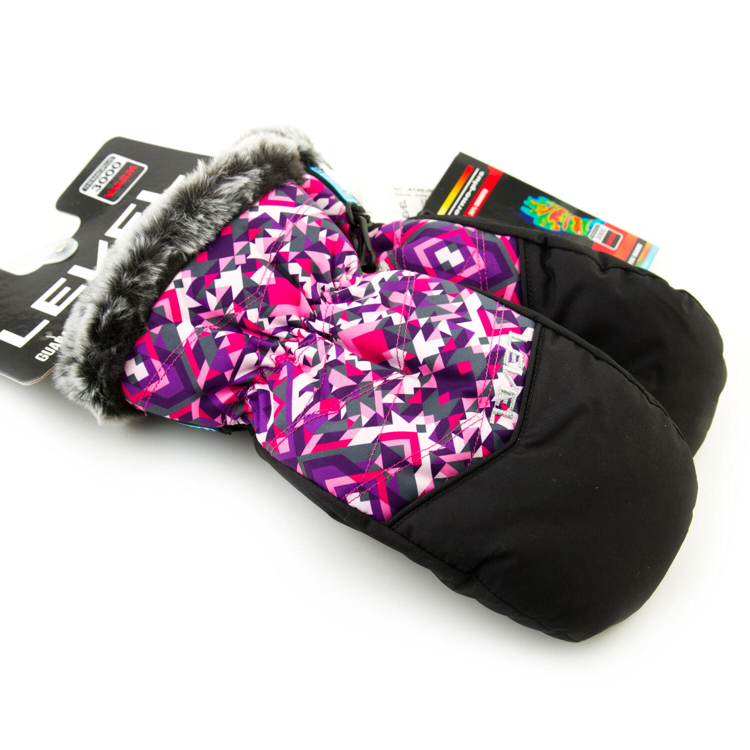 Level Jolie Teen Teen Mitt Kids Ski Gloves 2/4