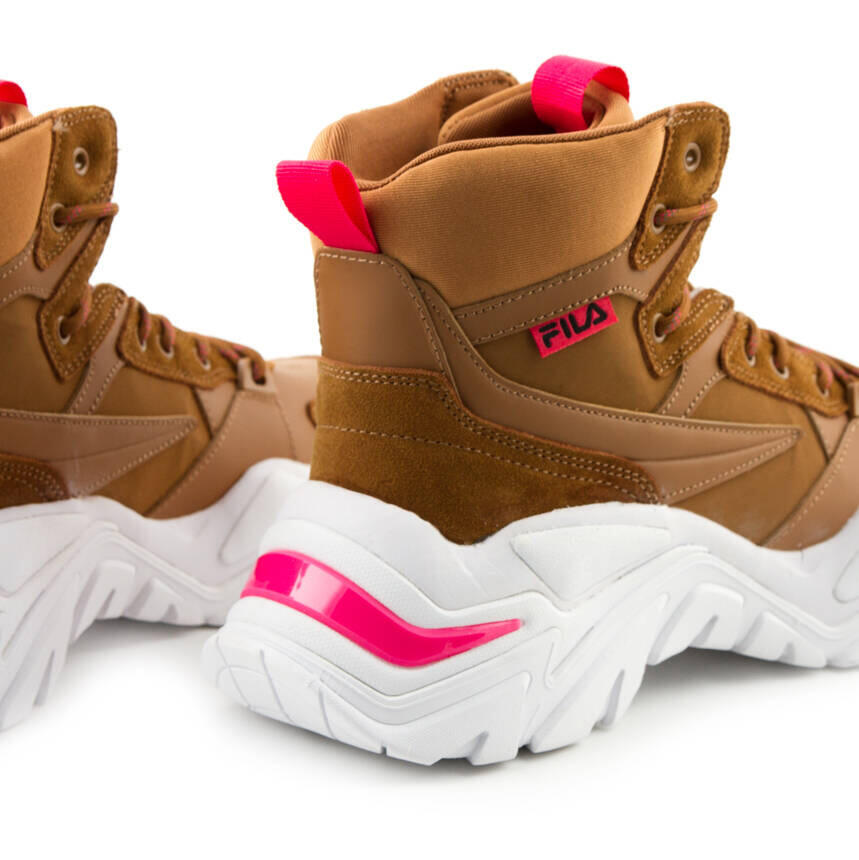 Baskets pour femmes Fila Electrove Boot marron 5/7