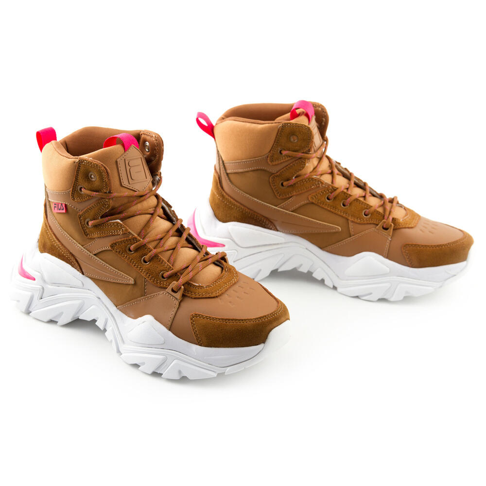 Baskets pour femmes Fila Electrove Boot marron 2/7