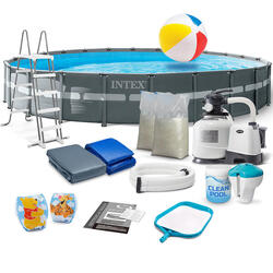 Piscine natation - Ultra Xtr Frame gris foncé