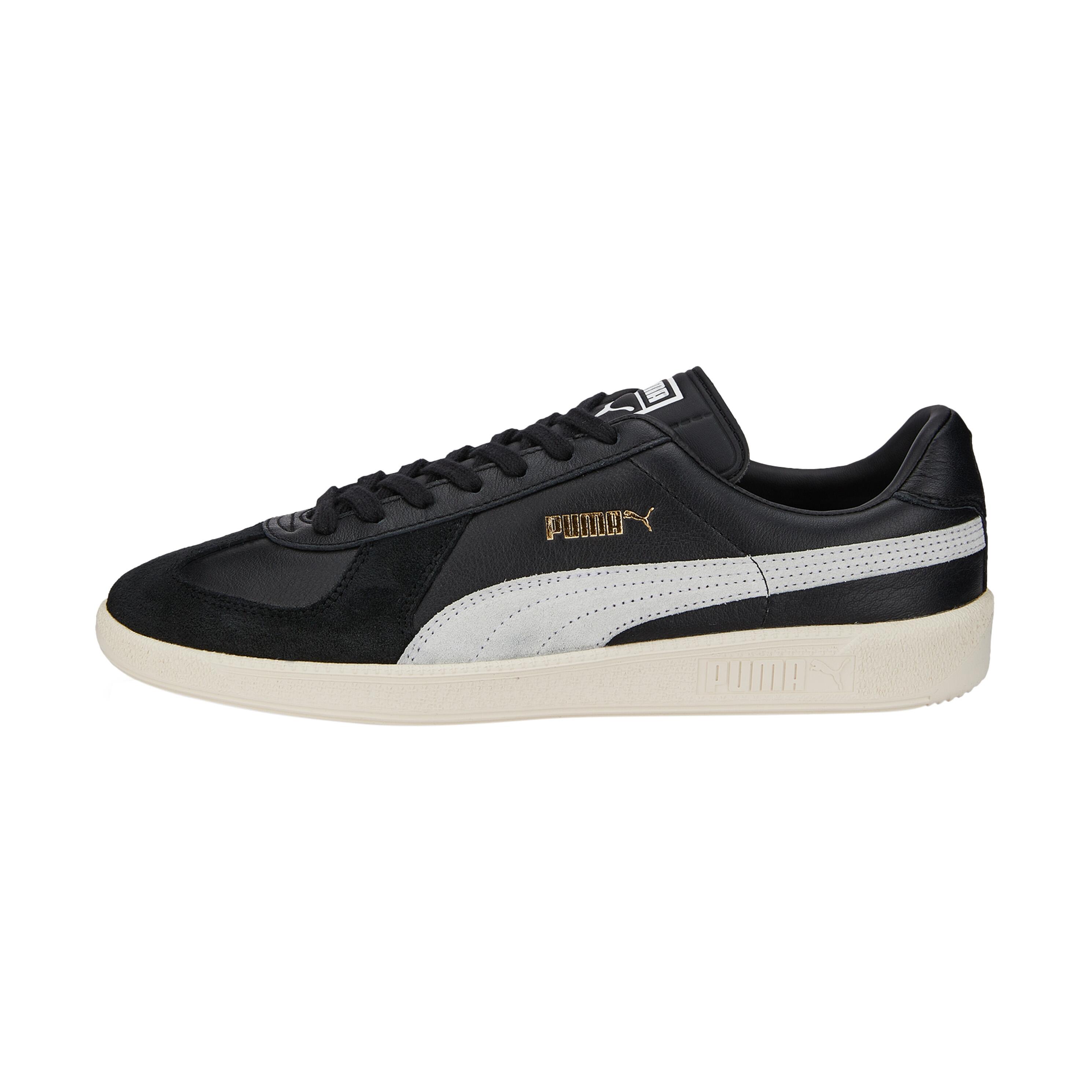 Puma - Basket Basse Cuir Puma Army Trainer - Homme - Baskets - Noir - 41 - Decathlon