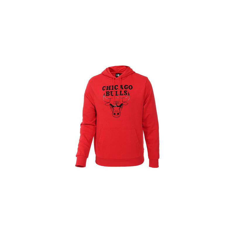 Sudaderas para Hombre New era Foil print chicago bulls Rojo