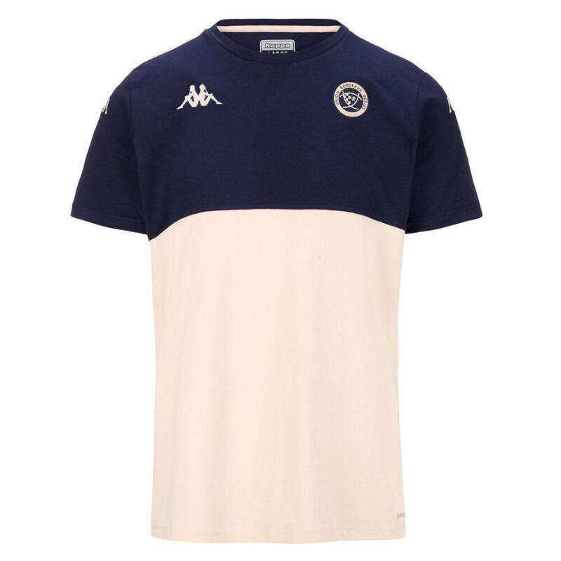 Camiseta Ayba 8 Ubb Azul Marino Y Beige Adulto