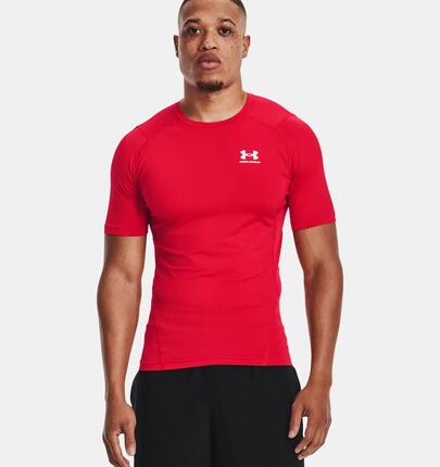 T-shirt Lycra Under Armour Rood Heatgear® Voor Heren