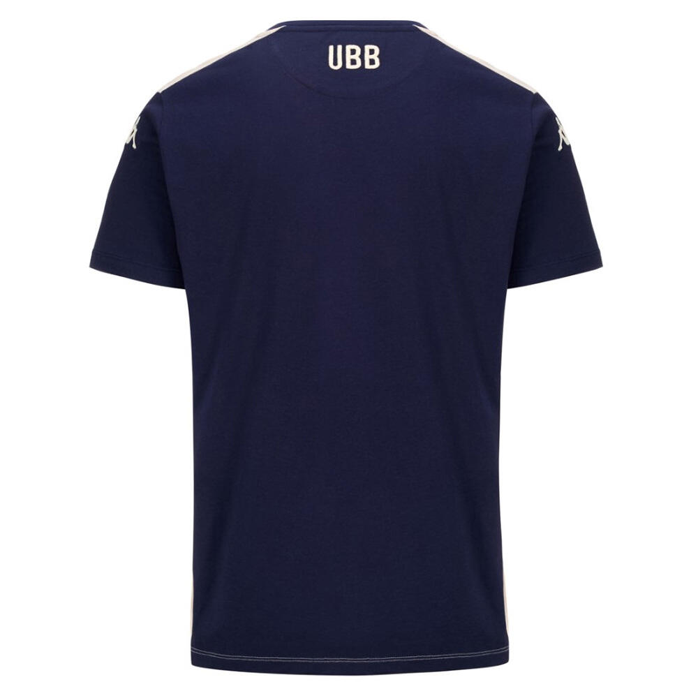 T-shirt Ayba 8 Ubb Marineblauw En Beige Kind 2/3