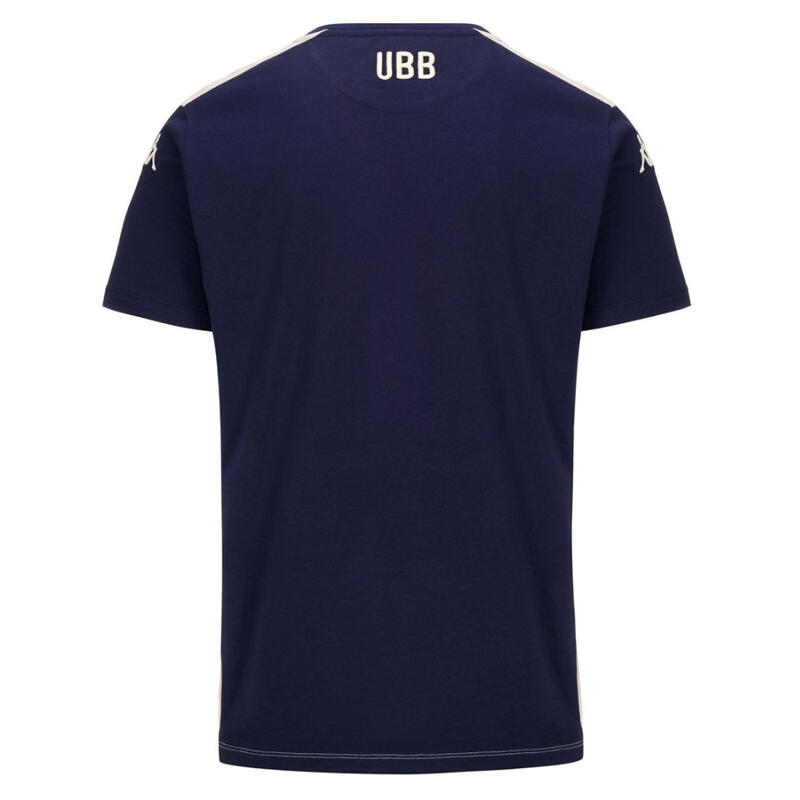 Camiseta Ayba 8 Ubb Azul Marino Y Beige Adulto