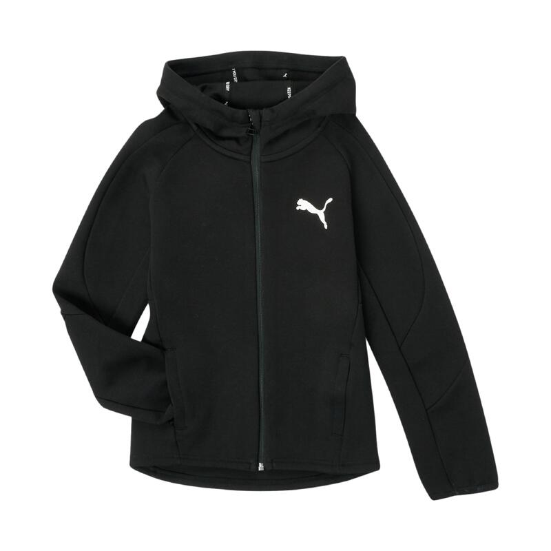 Sweatshirt à capuche full zip enfant Puma Evostripe B