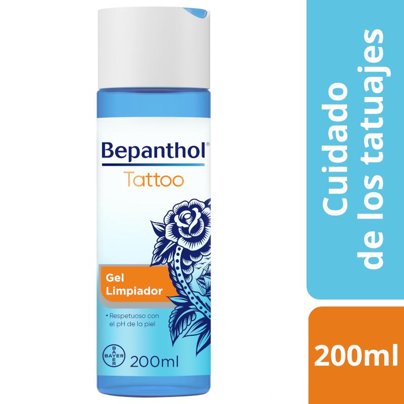 BEPANTHOL Tattoo Gel Limpiador 200 ml 3/3