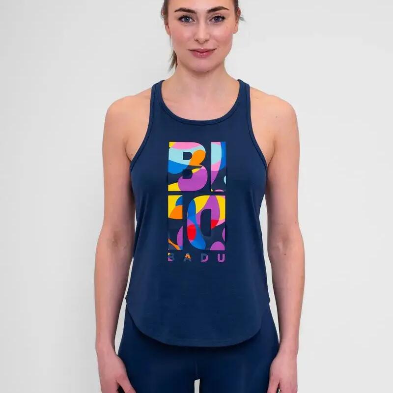 Camiseta Bidi Badu Twiggy Chill Azul Oscuro Mix Mujer -  - L