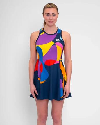 Robe - Tennis - Femme - Sans manches - TWIGGY - Bleu foncé