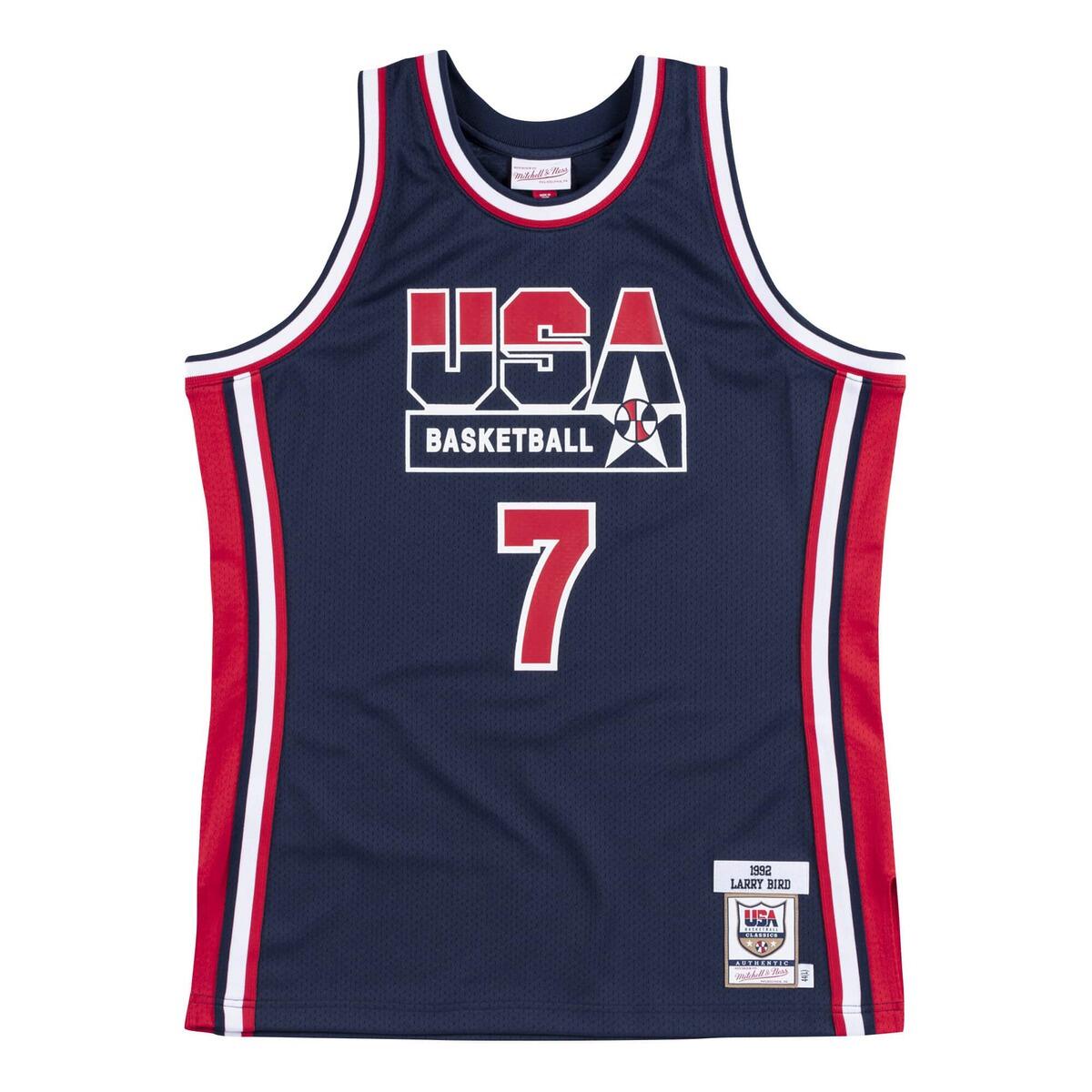 MITCHELL & NESS Maglia autentica Team USA Larry Bird