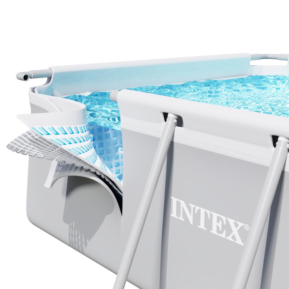 Basen stelażowy do ogrodu Intex 300 x 175 x 80 cm zestaw 17w1