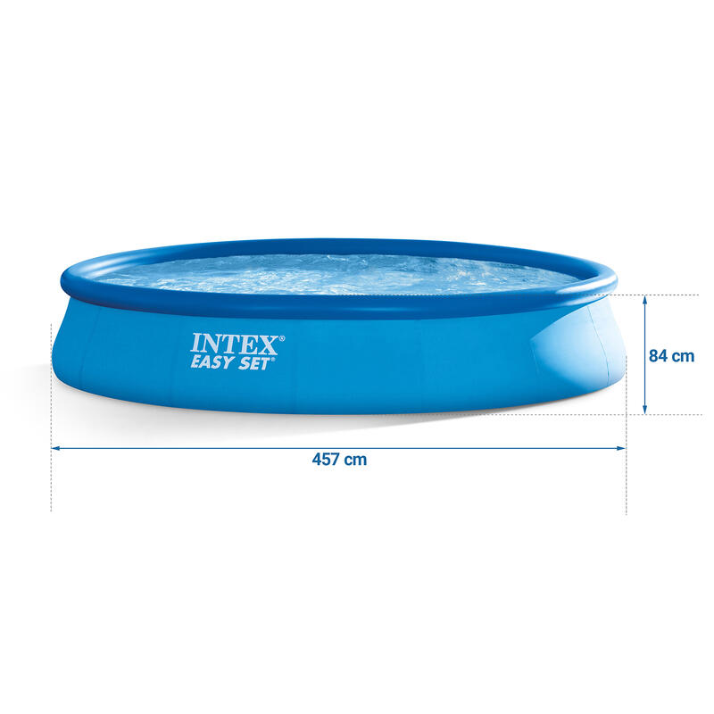 Basen rozporowy do ogrodu Intex 457 x 84 cm zestaw 8w1