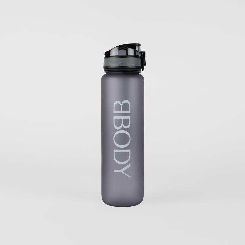 Motivation drink bottle 1L - zwart