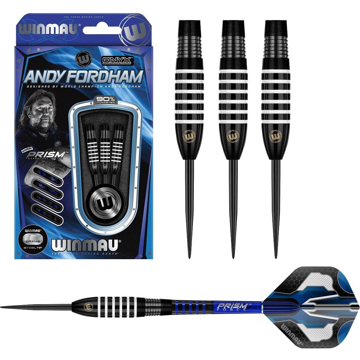 WINMAU Andy Fordham steeltip dartpijlen 25gr