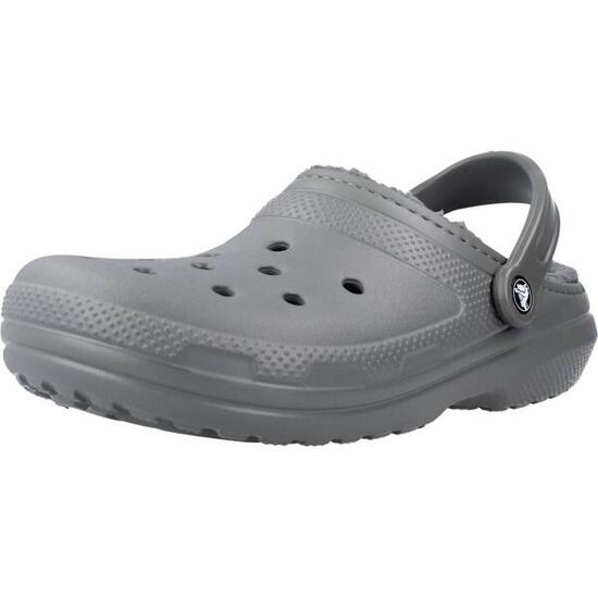 Chanclas Mujer Crocs Chanclas Mujer Crocs Classic Lined Clog Gris Gris