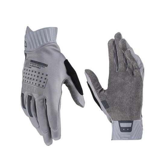 Guanti Ciclismo Uomo MTB 2.0 Windblock Grigio