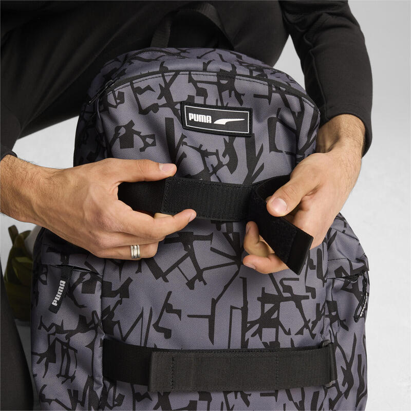 Rucsac PUMA Deck PUMA Black Scratch Print Aop