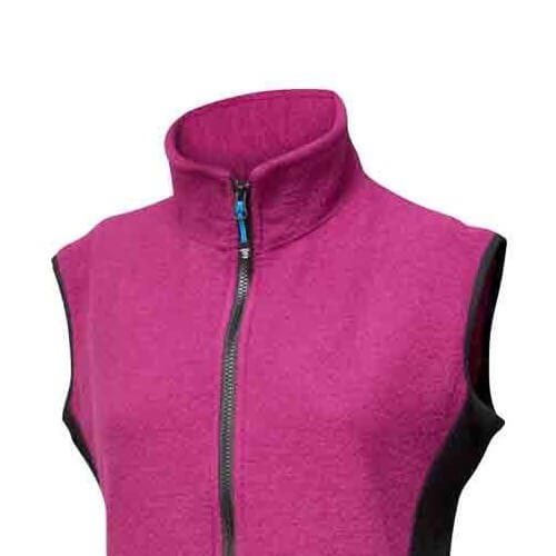 Ladies cardigan Thi Cerise laine bouillie avec Lycra - sporty - Pink