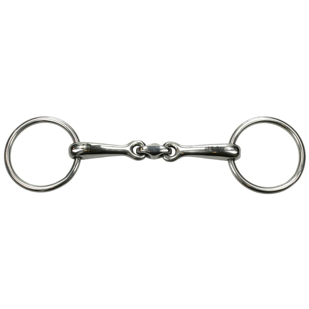 HARRYS HORSE Onderlegtrens Dubbelgbroken RVS 14mm