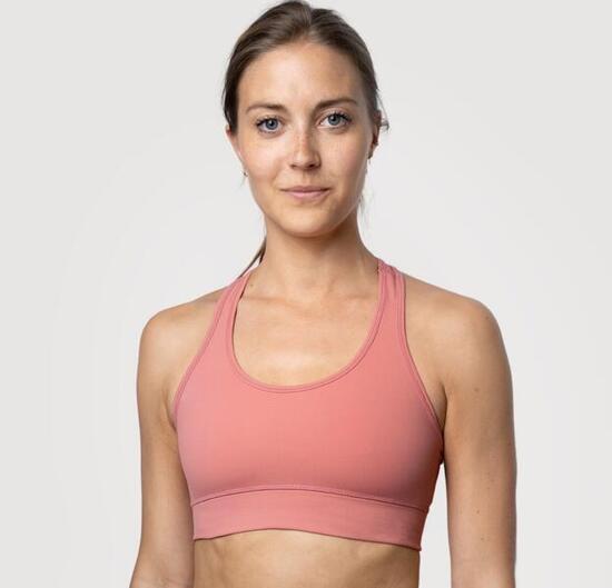 La brassière Essentielle Tanin - maintien élevé, rose clair