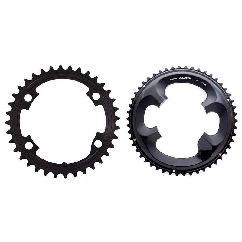 SHIMANO Shimano 105 R7000 Crankset 2x11V 34T Zwart