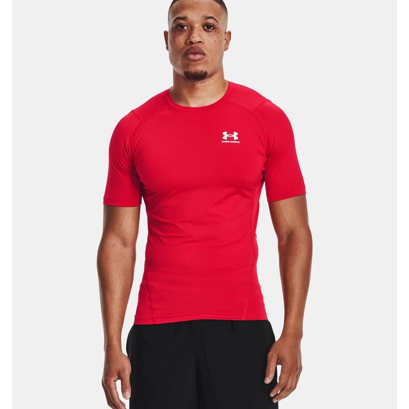 T-shirt Lycra Under Armour Rood Heatgear® Voor Heren