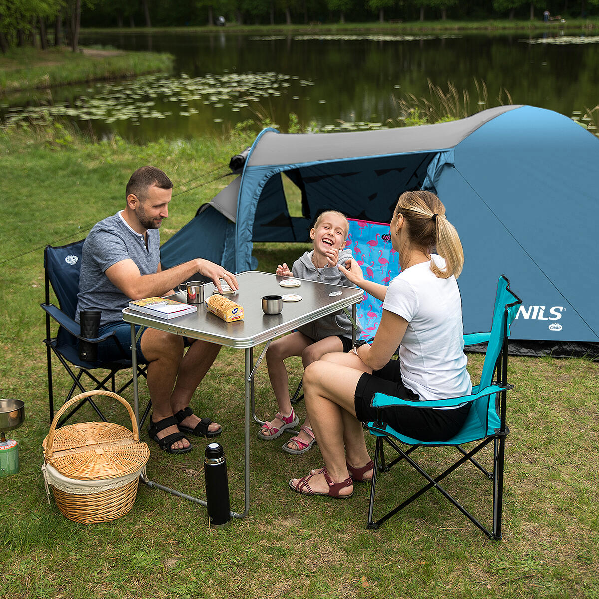 Tente de camping Trekker Nils Camp NC6012 6/7